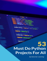 53 Must Do Python Projects For All.pdf